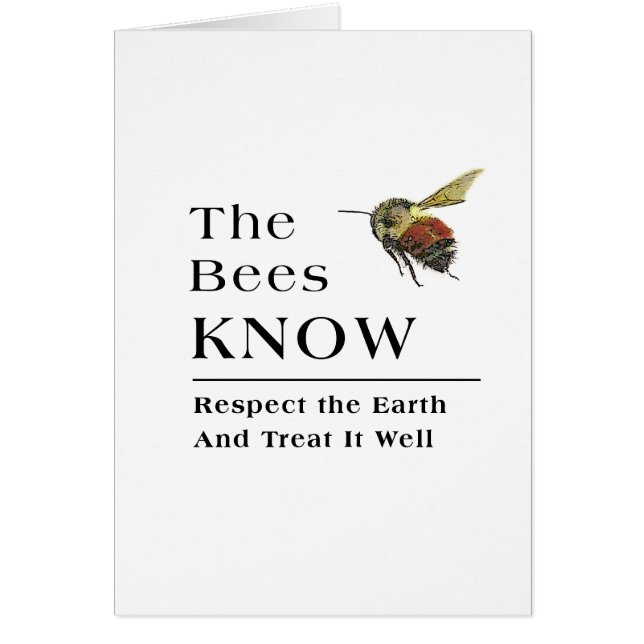 Die Bienen kennen (Vorne)