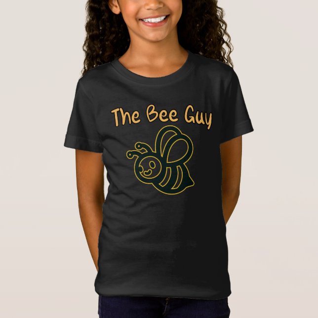 Die Bienen-Typ-Bee Lover T-Shirt (Vorderseite)