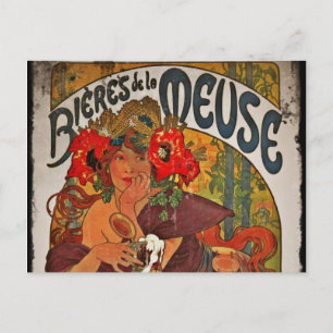 Die Biermuse Postkarte