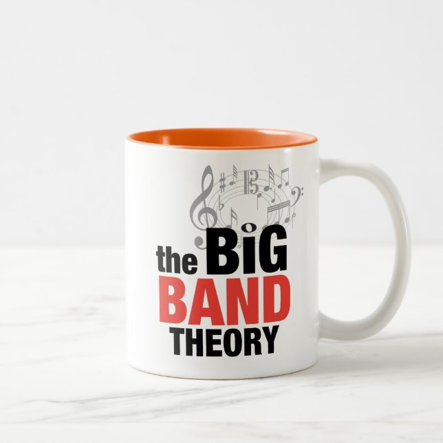 Die Big Band-Theorie Zweifarbige Tasse (Rechts)