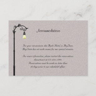 Die Big Easy Hochzeitseinlage Begleitkarte