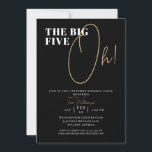 Die Big Five Oh Black 50. Überraschung Geburtstag Einladung<br><div class="desc">Black The Big Five Oh 50. Überraschung Geburtstag Einladung Ihre Gäste werden wissen,  dass dies ein besonderes Party,  wenn Sie nur auf diese Einladung!</div>