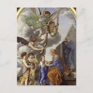 Die Bildung der Jungfrau Postkarte