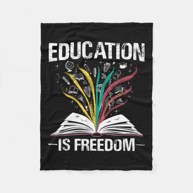 Die Bildung der Schwarzen Geschichte ist, dass die Fleecedecke (Vorderseite)