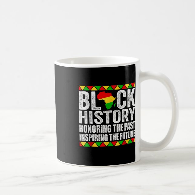 Die Bildung der Schwarzen Geschichte ist, dass die Kaffeetasse (Rechts)