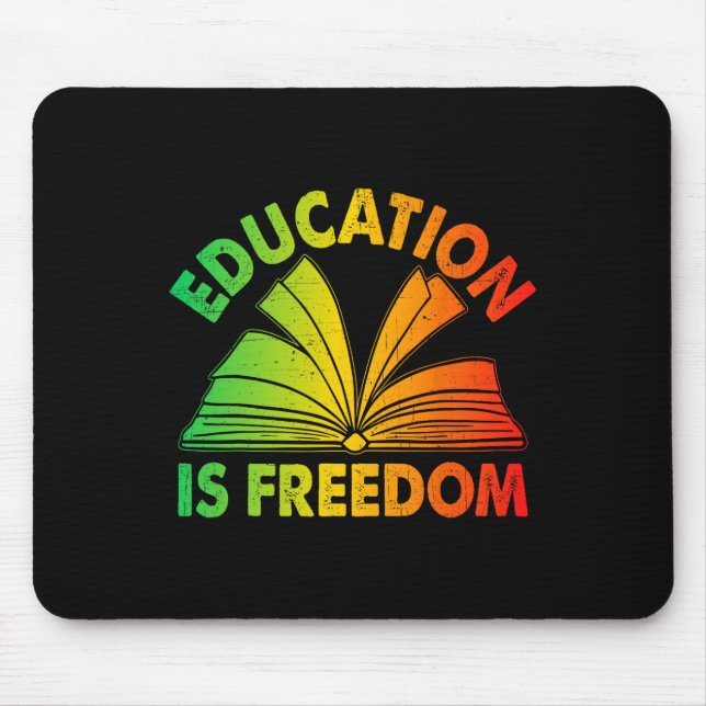 Die Bildung der Schwarzen Geschichte ist, dass die Mousepad (Vorne)