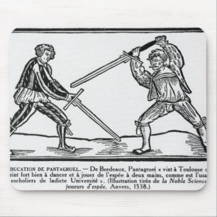 Die Bildung von Pantagruel, Illustration Mousepad