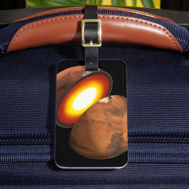 Die Bildung von Rocky Bodies im Sonnensystem. Gepäckanhänger (Vorderseite Insitu 2)