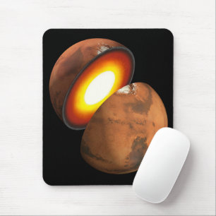 Die Bildung von Rocky Bodies im Sonnensystem. Mousepad