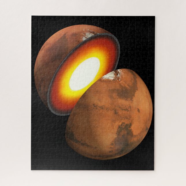 Die Bildung von Rocky Bodies im Sonnensystem. Puzzle (Vertikal)