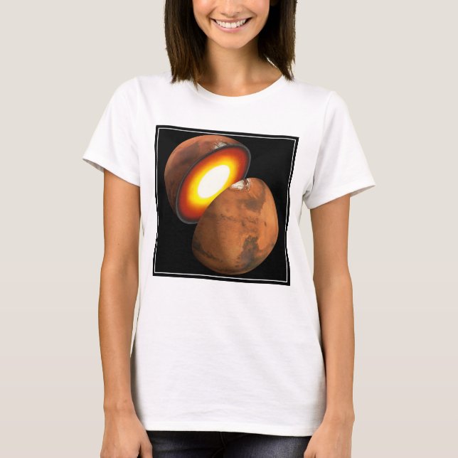 Die Bildung von Rocky Bodies im Sonnensystem. T-Shirt (Vorderseite)