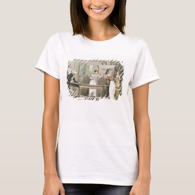 Die Billiard-Tabelle, von "Die Tour der Dr Syntax  T-Shirt (Vorderseite)