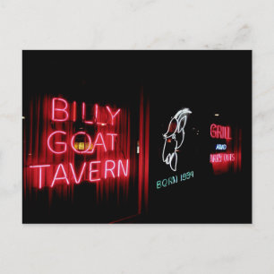 Die Billy Goat Tavern, Chicago Postkarte