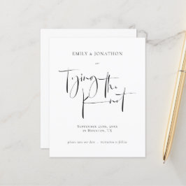 Die Bindung des Budgets an die Knoten Hochzeit ret