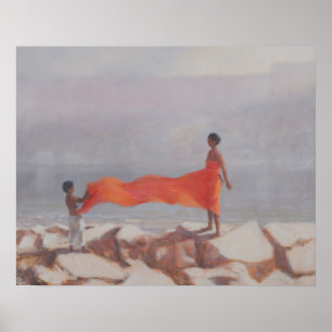 Die Bindung eines Sari Indien 2012 Poster