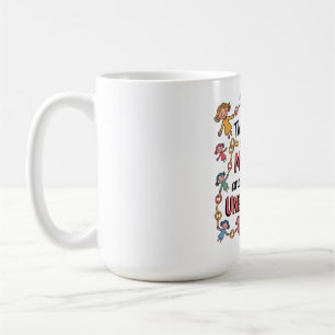 Die Bindung zwischen Mutter und Kind ist unzerbrec Kaffeetasse