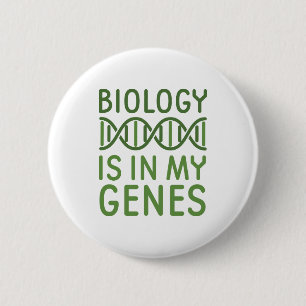 Die Biologie ist in meinen Genen Button
