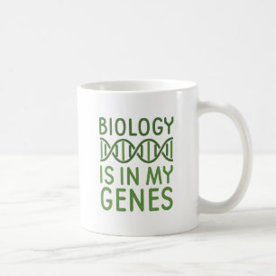 Die Biologie ist in meinen Genen Kaffeetasse