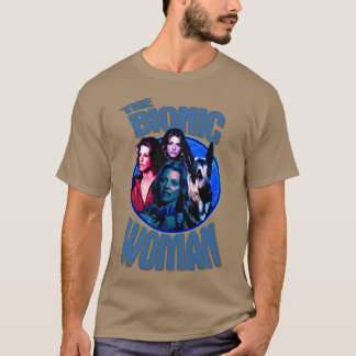 Die Bionische Frau Retro-Mädchen T-Shirt