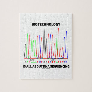 Die Biotechnologie dreht sich alles um die DNA-Seq Puzzle