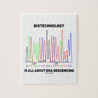 Die Biotechnologie dreht sich alles um die DNA-Seq Puzzle