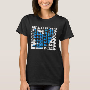 DIE BIRD IST FREI, um zu lernen, wie man auf den H T-Shirt
