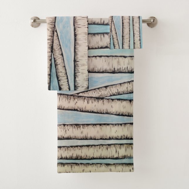 Die Birken Badhandtuch Set (Insitu)