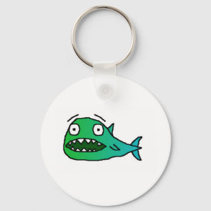 Die Bitey Fische Schlüsselanhänger