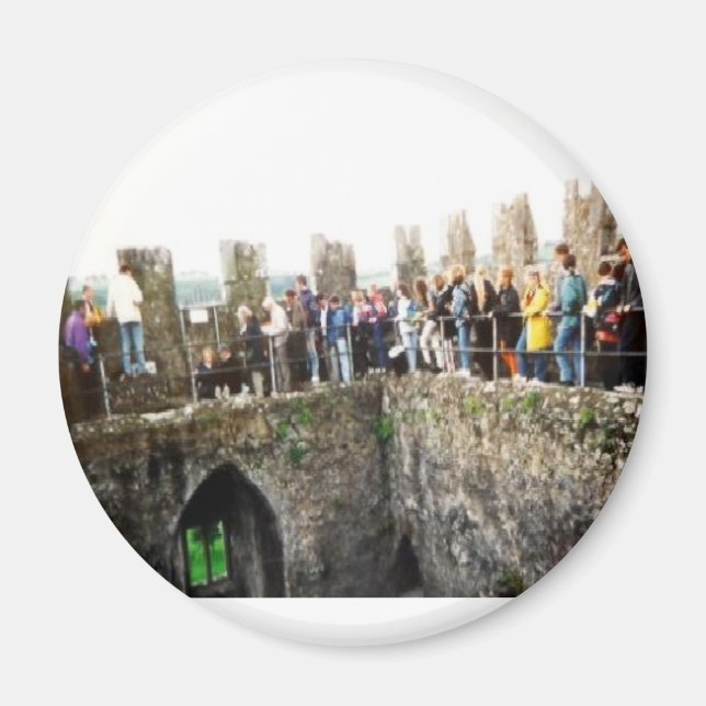 Die Blarney-Srone küssen Magnet (Vorne)