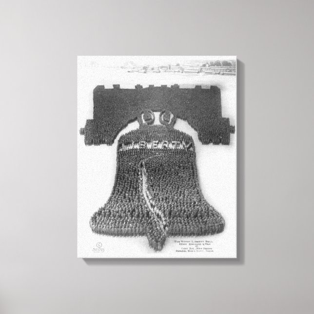 Die Blase der menschlichen Freiheit im Lager/Fort  Leinwanddruck (Vorderseite)