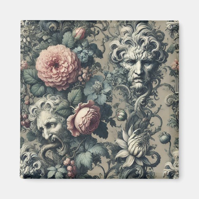 Die blasse Säuberung - gotisch Viktorianisch Magnet (Vorne)