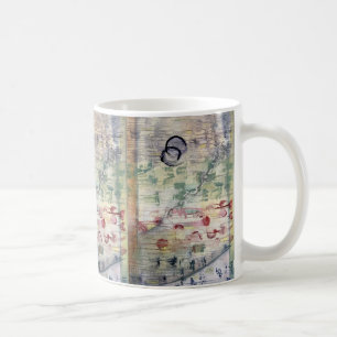 Die Blätter Kaffeetasse