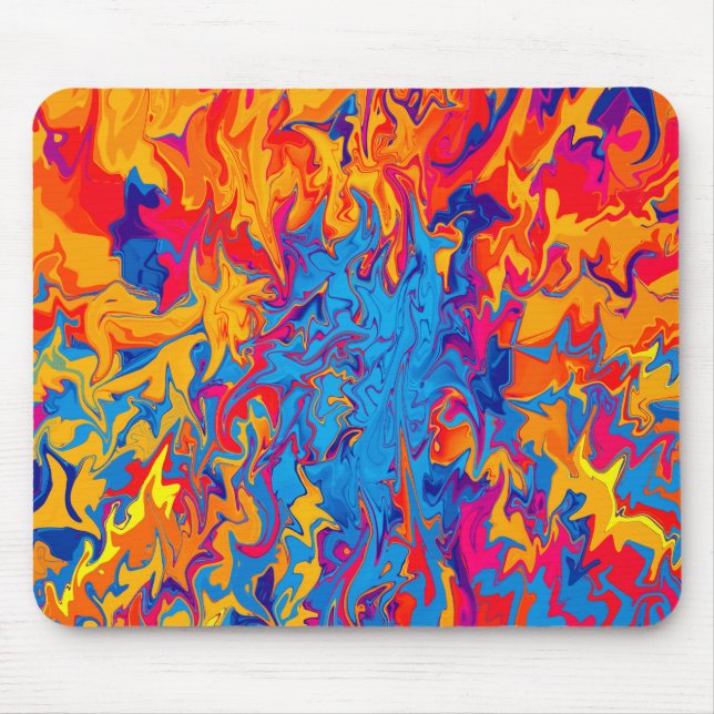 Die blaue Flamme... Mousepad (Vorne)