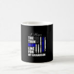 Die blaue Linie hinter der blauen Flagge Kaffeetasse<br><div class="desc">Die blaue Linie hinter der blauen Flagge</div>