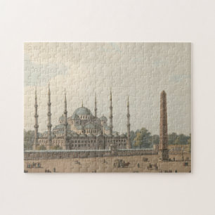 Die blaue Moschee des Sultans Ahmed, Istanbul, die Puzzle