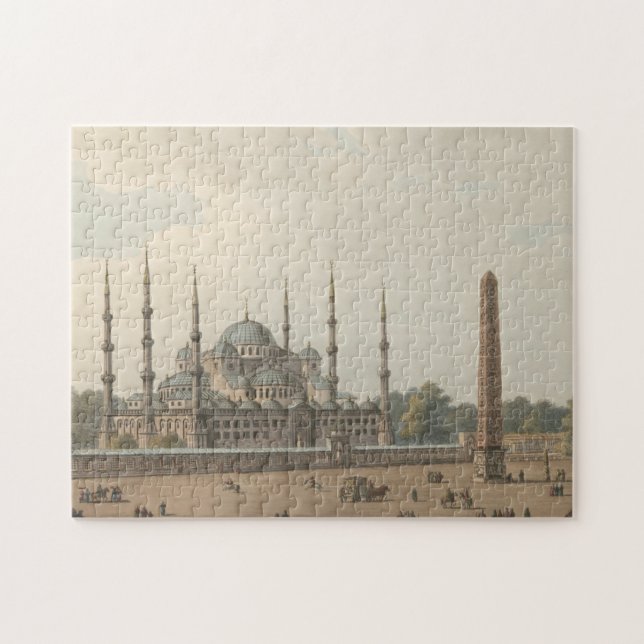 Die blaue Moschee des Sultans Ahmed, Istanbul, die Puzzle (Horizontal)