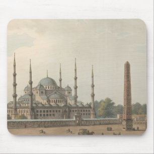 Die Blaue Moschee von Sultan Ahmed, Istanbul, Türk Mousepad
