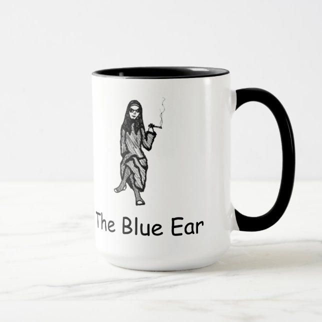 Die blaue Ohr-Tasse Tasse (Rechts)