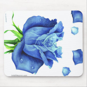 DIE BLAUE ROSE MOUSEPAD