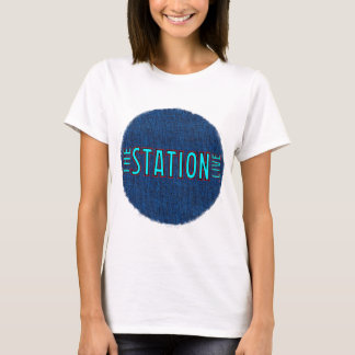 Die blaue RT Women's Classic-T - Shirt der Station