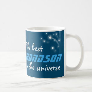 Die blaue Tasse "Der beste Enkel im Universum"