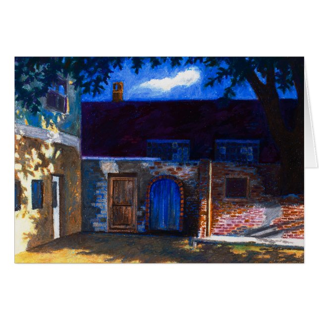 Die blaue Tür (Vorderseite (Horizontal))