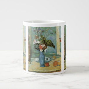 Die blaue Vase (Blumen und Früchte) von Paul Cezan Jumbo-Tasse