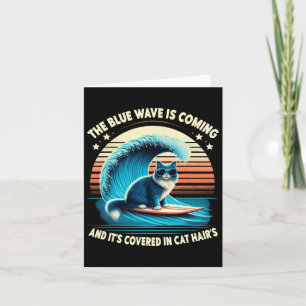Die Blaue Welle kommt und ist in Cat Ha bedeckt Karte