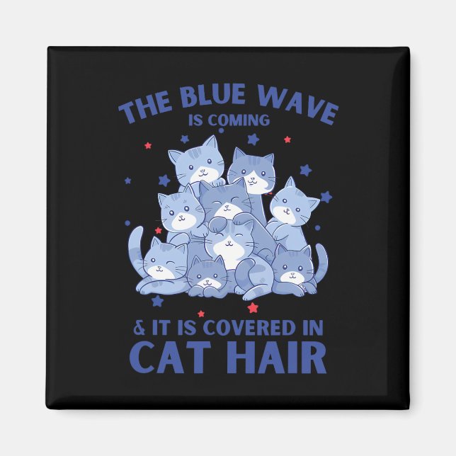 Die Blaue Welle kommt und wird in Kat. H Magnet (Vorne)