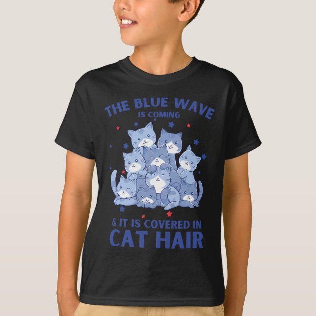 Die Blaue Welle kommt und wird in Kat. H T-Shirt (Vorderseite)