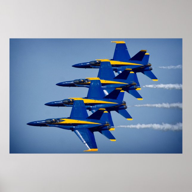 Die blauen Engel Poster (Vorne)