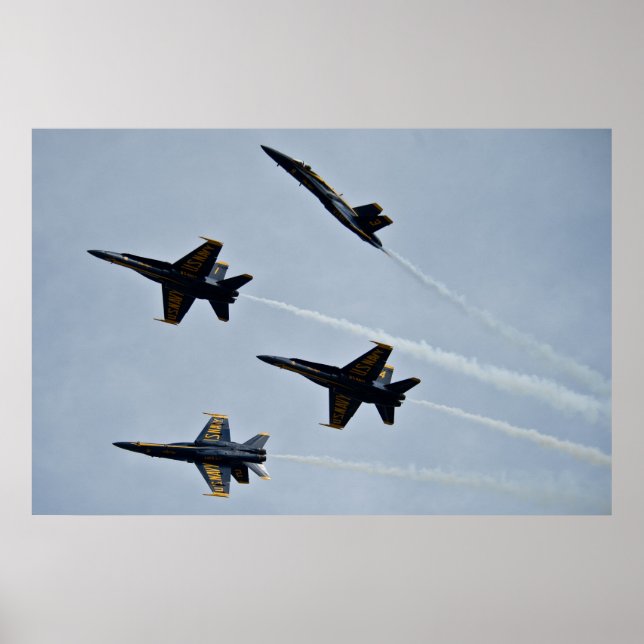 Die blauen Engel Poster (Vorne)