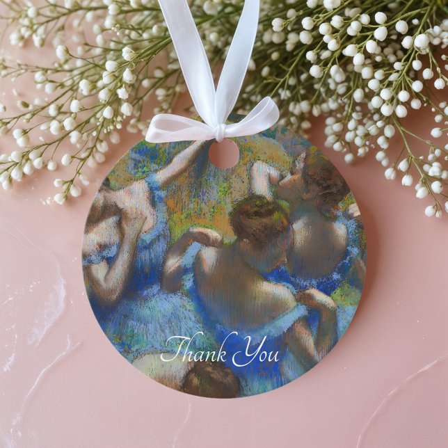 Die blauen Tänzer, Degas Art Geschenkanhänger (Von Creator hochgeladen)