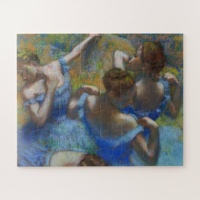 Die blauen Tänzer, Degas Art Puzzle (Horizontal)
